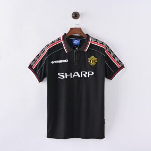 Manchester United Retro 1998/99 Black Jersey