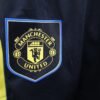 Manchester United Shorts Black and Yellow 2025 - Image 3