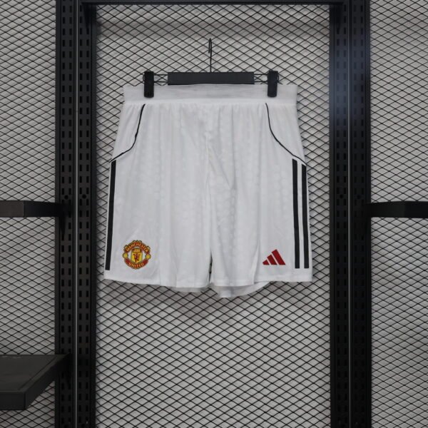 Manchester United White Shorts 2025