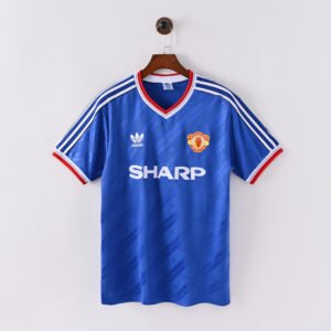 Manchester United Retro 1986 Blue Jersey