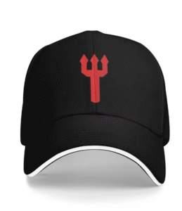 Manchester United Black Hat with Icon