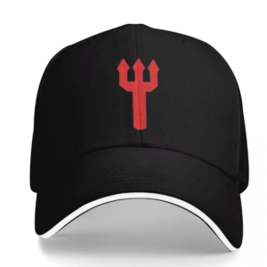 Manchester United Black Hat with Icon