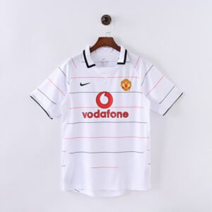 Manchester United Retro 2003/04 White Jersey