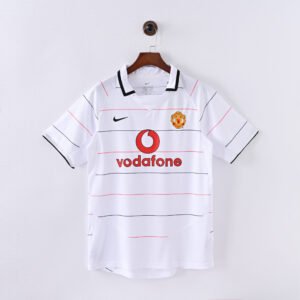 Manchester United Retro 2003/04 White Jersey