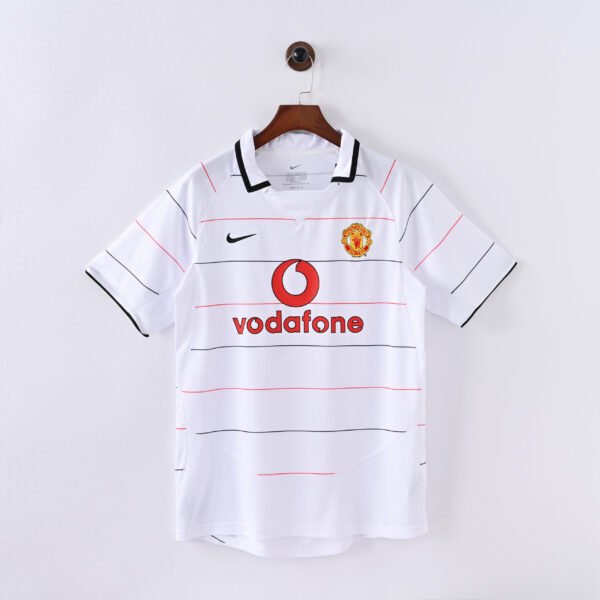 Manchester United Retro 2003/04 White Jersey